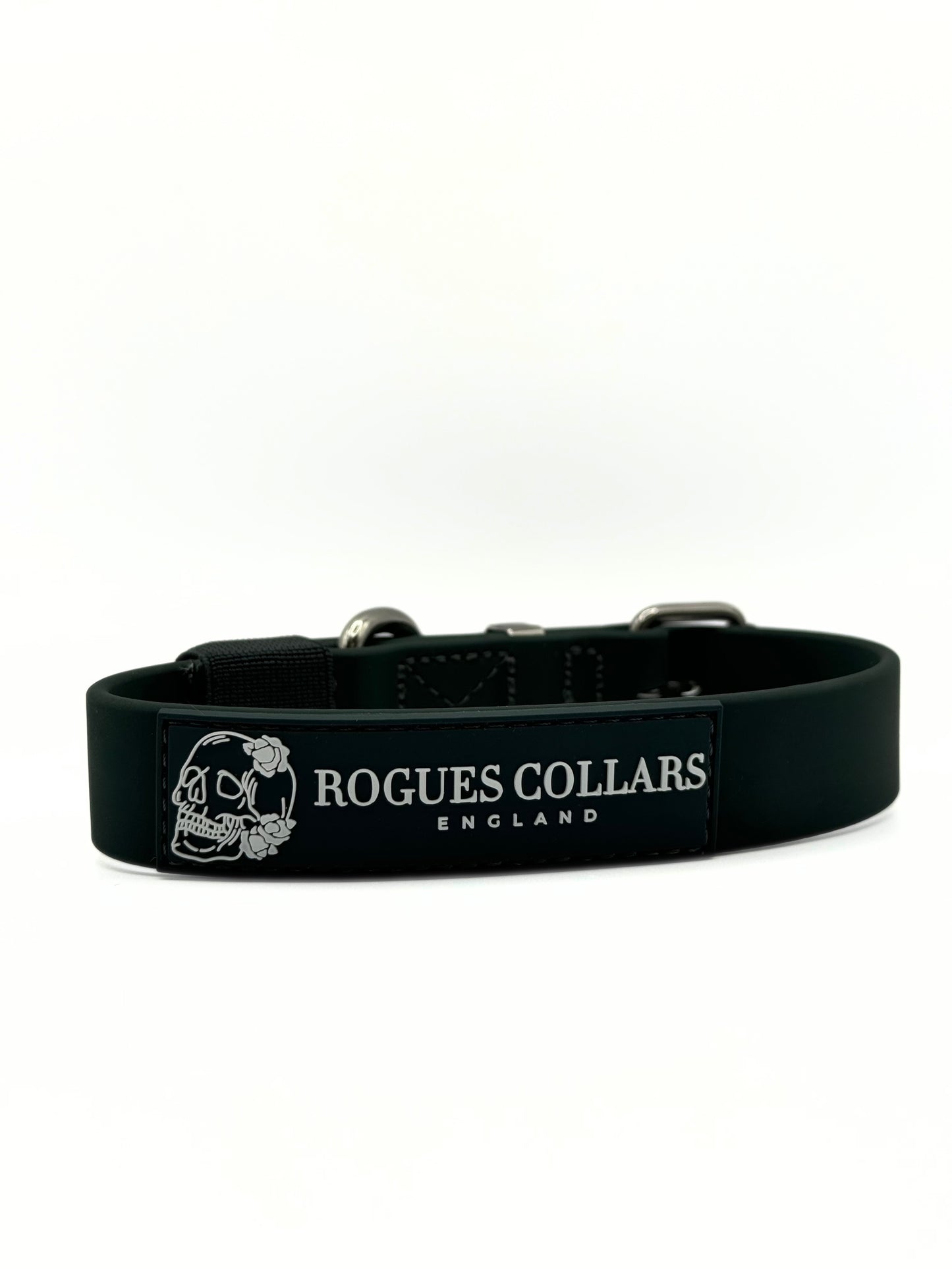 Forest Falls - 2.5cm Biothane Dog Collar - Woodland Shadow