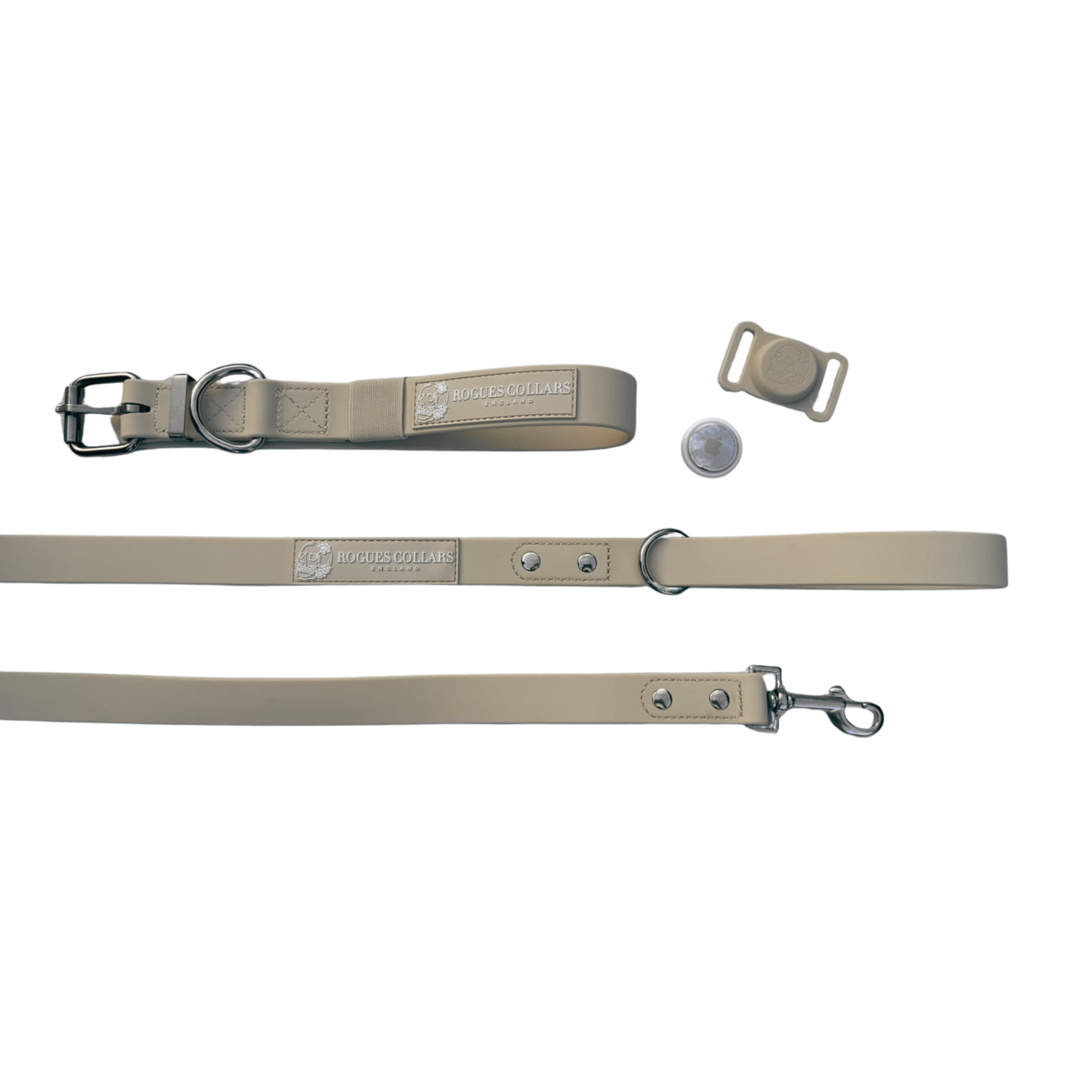 5cm Biothane Dog Collar & Lead Set - Everyday Pack Bundle + FREE Air Tag