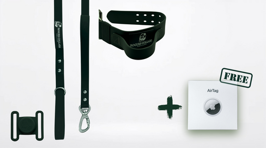 5cm Biothane Dog Collar & Lead Set - Ultimate Adventure Bundle + FREE Air Tag